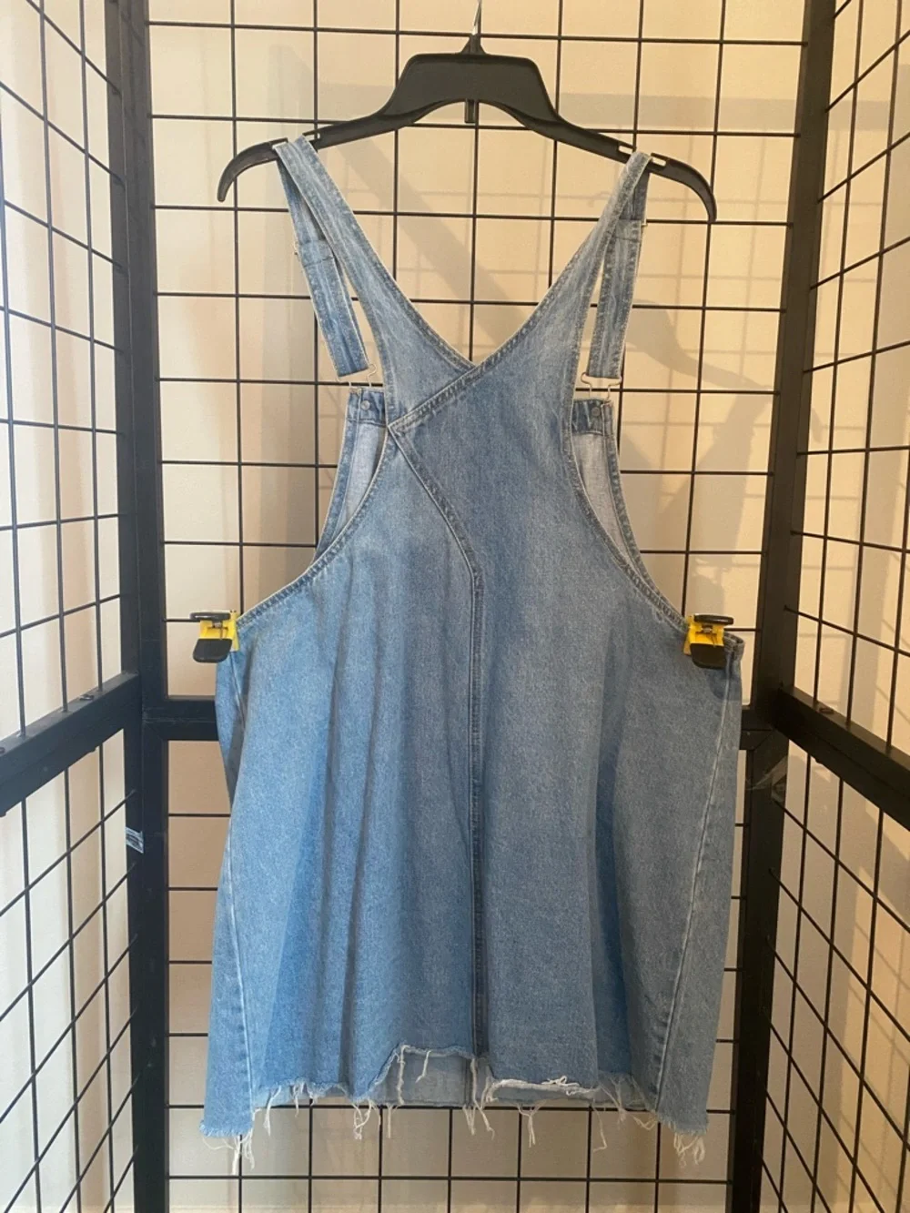 Jay Jays Light Wash Denim Overall Jumper Dress - Picture 4 of 4
